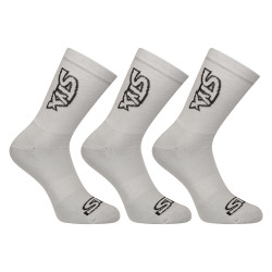 3PACK sokken Styx hoog grijs (3HV1062)