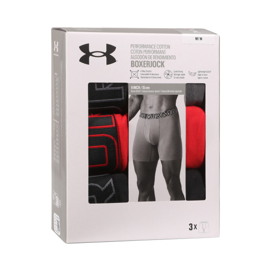 3PACK herenboxershort Under Armour veelkleurig (1383889 025)