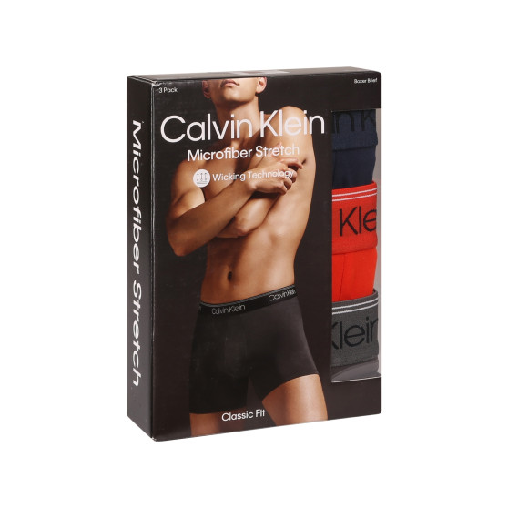 3PACK herenboxershort Calvin Klein veelkleurig (NB2570A-MGY)