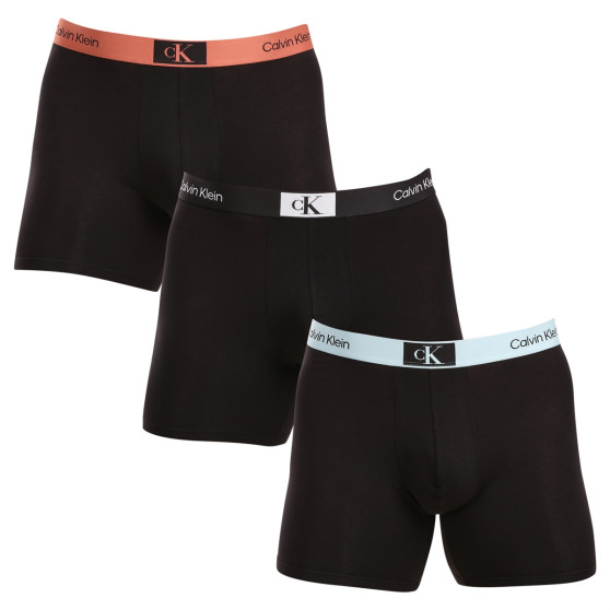 3PACK herenboxershort Calvin Klein zwart (NB3529A-MTF)