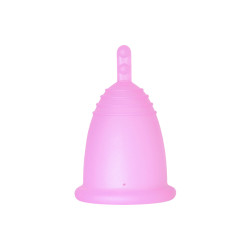 Menstruatiecup Me Luna Soft S met steel roze (MELU018)