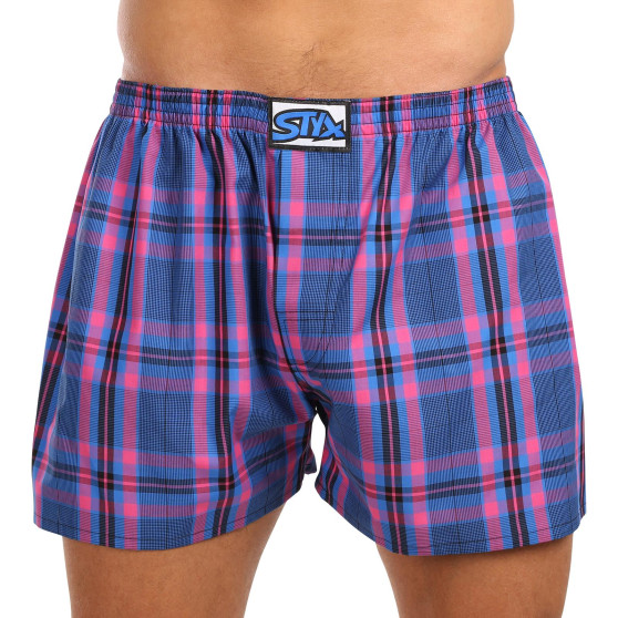 3PACK Herenboxershort Styx classic elastisch meerkleurig (3A103123)