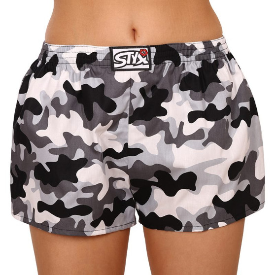 3PACK Damesboxershorts Styx art classic rubber veelkleurig (3K14744)