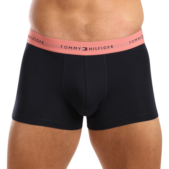 3PACK herenboxershort Tommy Hilfiger donkerblauw (UM0UM02763 0XM)