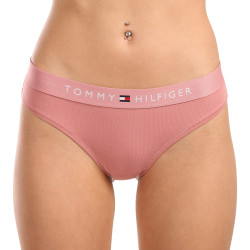 Dames string Tommy Hilfiger roze ( UW0UW04146 TJ5)