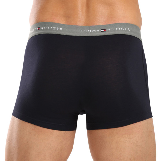 3PACK herenboxershort Tommy Hilfiger donkerblauw (UM0UM02763 0T9)