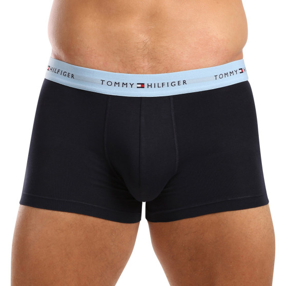 3PACK herenboxershort Tommy Hilfiger donkerblauw (UM0UM02763 0T9)