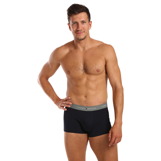 3PACK herenboxershort Tommy Hilfiger donkerblauw (UM0UM02763 0T9)