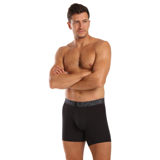 3PACK herenboxershort Under Armour zwart (1383889 001)