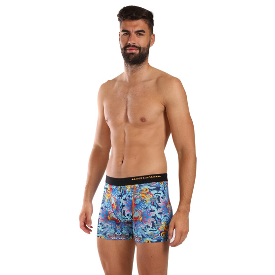 69SLAM Herenboxershort BLUE HABITAT (MBYBUH-PO)