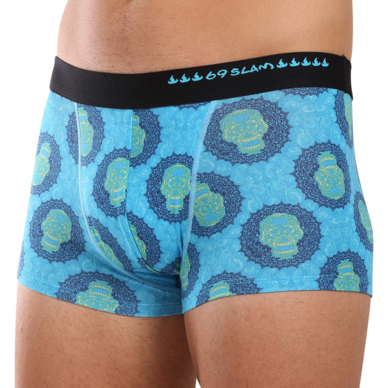 69SLAM Herenboxershort hip bamboe SKULL MANDALA (MHBSKM-BB)