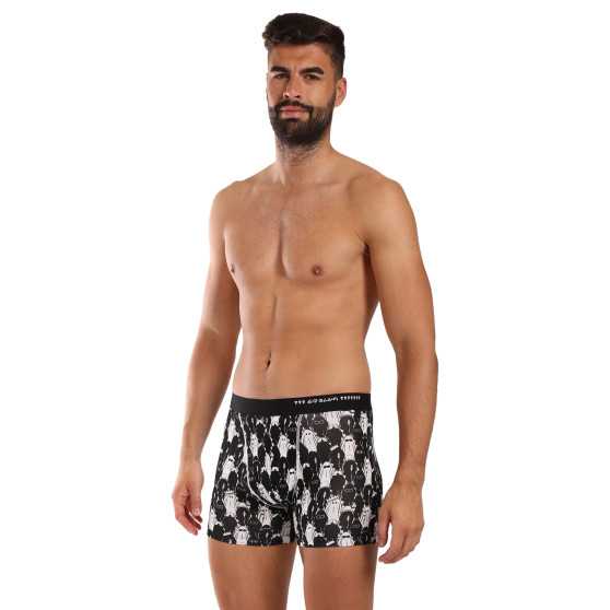 69SLAM Herenboxershorts pasvorm bamboe GHOST (MPBGHS-BB)