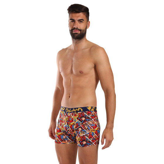 69SLAM Herenboxershorts pasvorm bamboe PERVERT HERO (MPBPVO-BB)