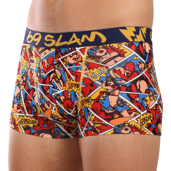 69SLAM Herenboxershort hip bamboe PERVERT HERO (MHBPVO-BB)