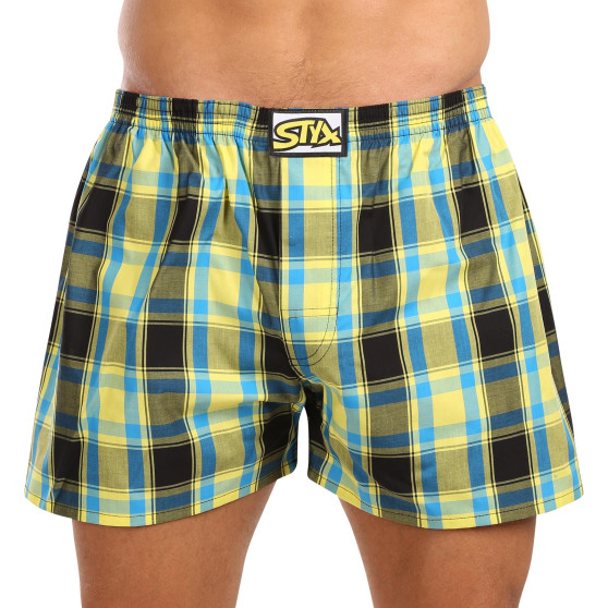 Herenboxershort Styx classic rubber oversized veelkleurig (E1033)