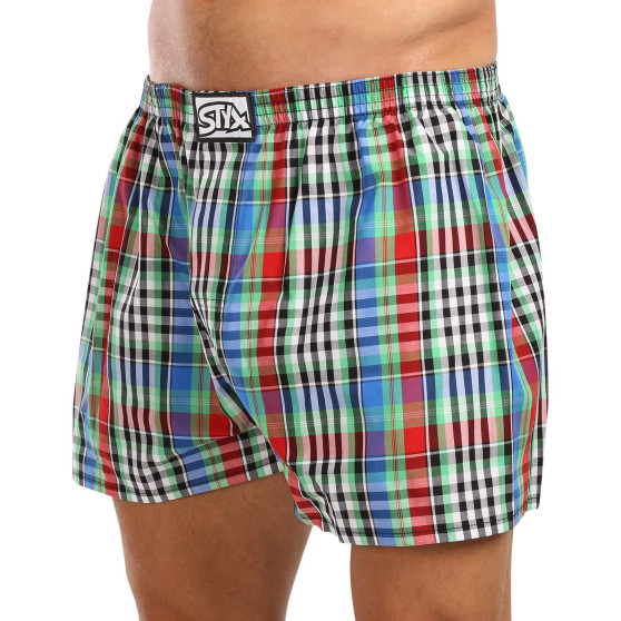 Herenboxershort Styx classic rubber oversized veelkleurig (E1036)