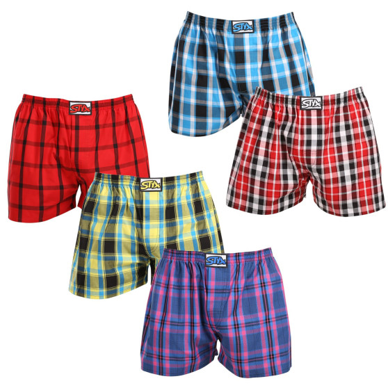 5PACK Herenboxershort Styx classic rubber oversized veelkleurig (5E103135)