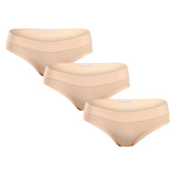 3PACK Dames slip Lovelygirl beige (4999-nude)