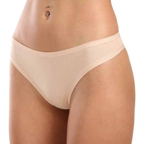 Dames string Lovelygirl beige (1658-nude)