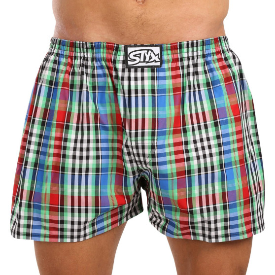 3PACK Herenboxershort Styx classic rubber oversized veelkleurig (3E103436)