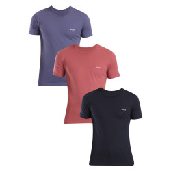 3PACK heren t-shirt BOSS veelkleurig (50517858 989)