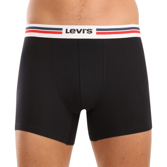 4PACK herenboxershort Levis zwart (701224292 001)