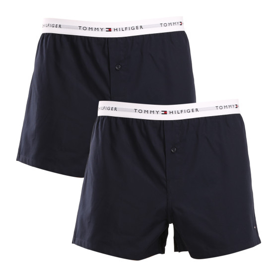 2PACK Herenboxershort Tommy Hilfiger blauw (UM0UM03376 0SU)