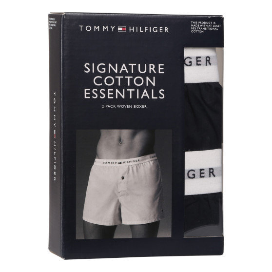 2PACK Herenboxershort Tommy Hilfiger blauw (UM0UM03376 0SU)