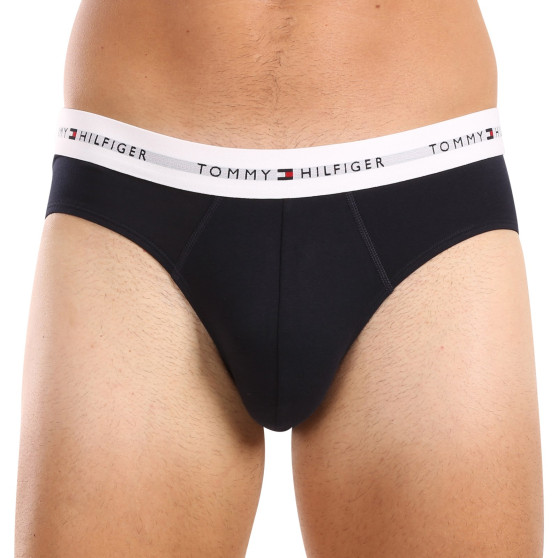 3PACK herenslip Tommy Hilfiger donkerblauw (UM0UM02904 0VZ)