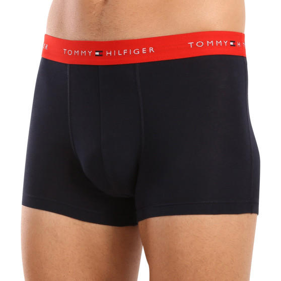 3PACK herenboxershort Tommy Hilfiger donkerblauw (UM0UM02763 0S0)