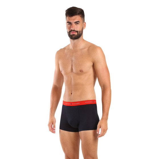 3PACK herenboxershort Tommy Hilfiger donkerblauw (UM0UM02763 0S0)