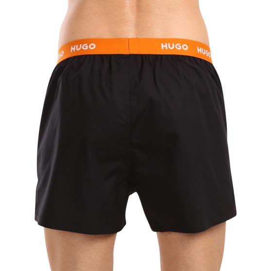 3PACK Herenboxershort HUGO zwart (50518079 961)