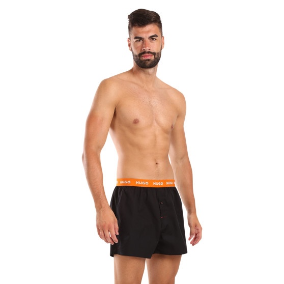 3PACK Herenboxershort HUGO zwart (50518079 961)