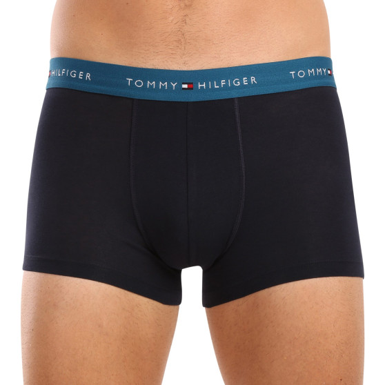 3PACK herenboxershort Tommy Hilfiger donkerblauw (UM0UM02763 0VH)