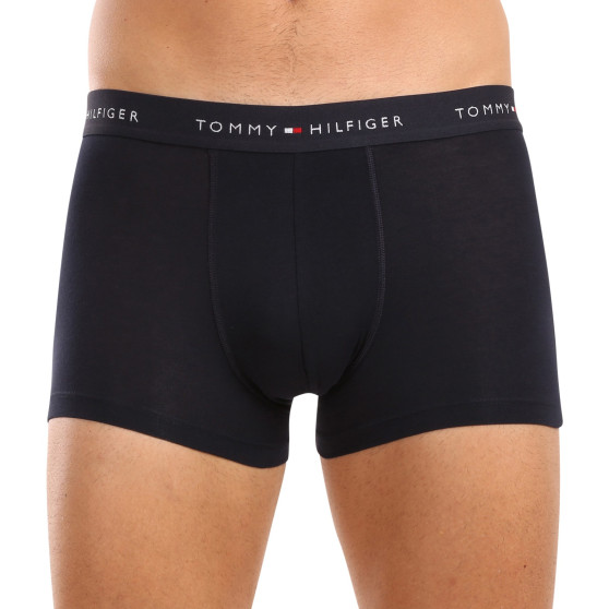 3PACK herenboxershort Tommy Hilfiger donkerblauw (UM0UM02763 0VH)