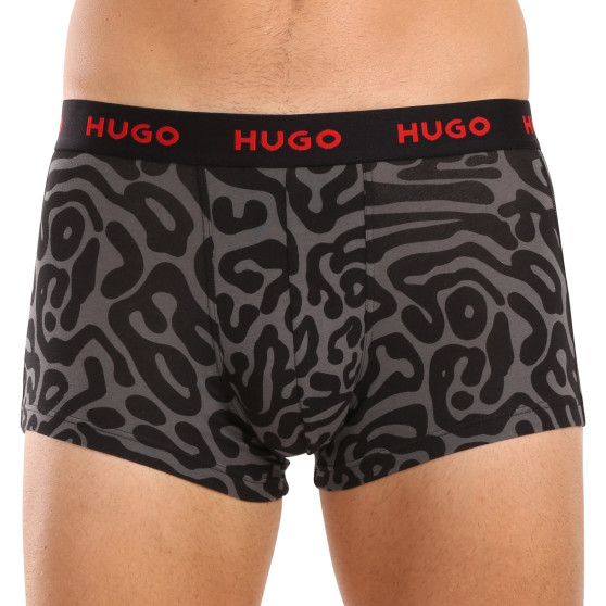 3PACK herenboxershort HUGO veelkleurig (50517894 974)