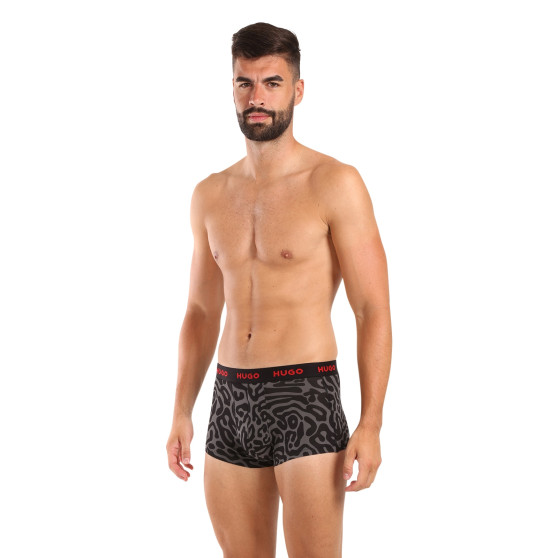 3PACK herenboxershort HUGO veelkleurig (50517894 974)