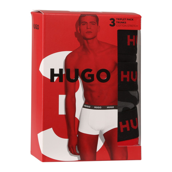 3PACK herenboxershort HUGO veelkleurig (50517894 974)