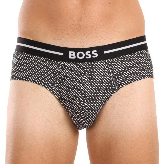 3PACK herenslip BOSS zwart (50510679 001)