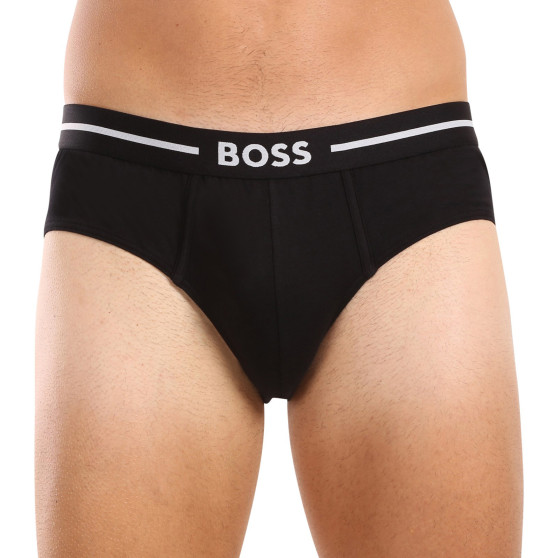 3PACK herenslip BOSS zwart (50510679 001)