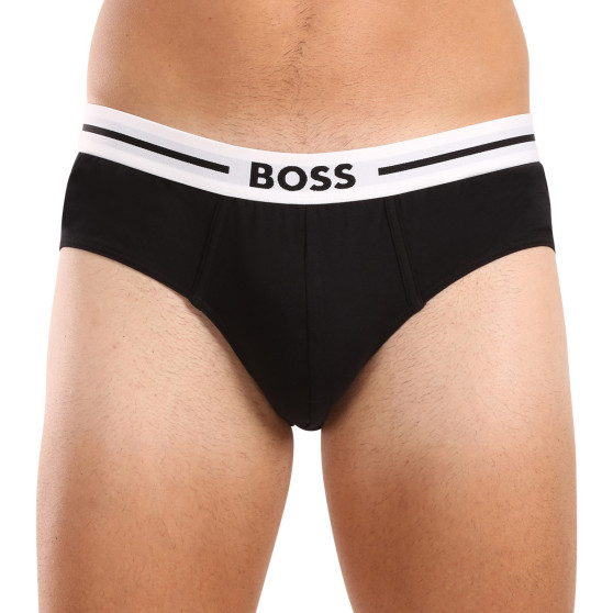 3PACK herenslip BOSS zwart (50510679 001)