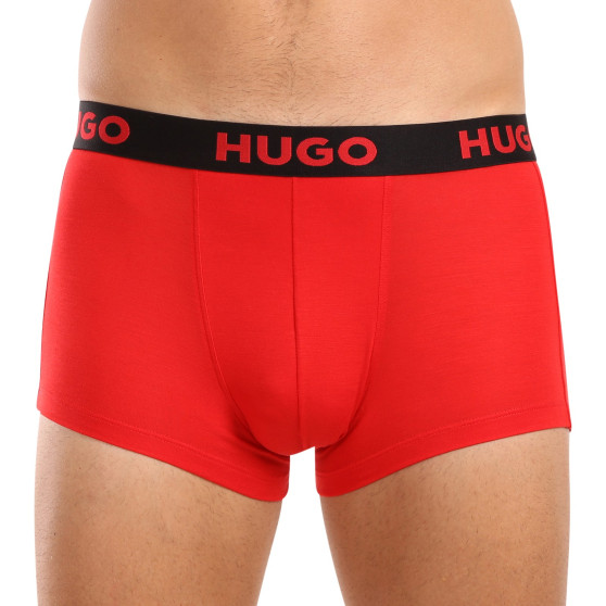 3PACK herenboxershort HUGO veelkleurig (50496723 982)