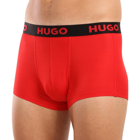 3PACK herenboxershort HUGO veelkleurig (50496723 982)