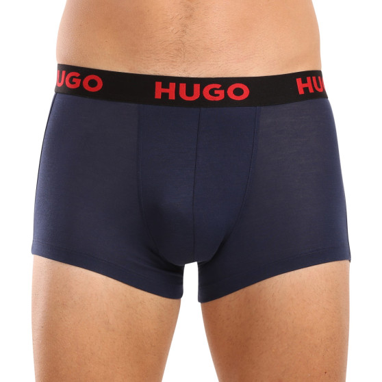 3PACK herenboxershort HUGO veelkleurig (50496723 982)