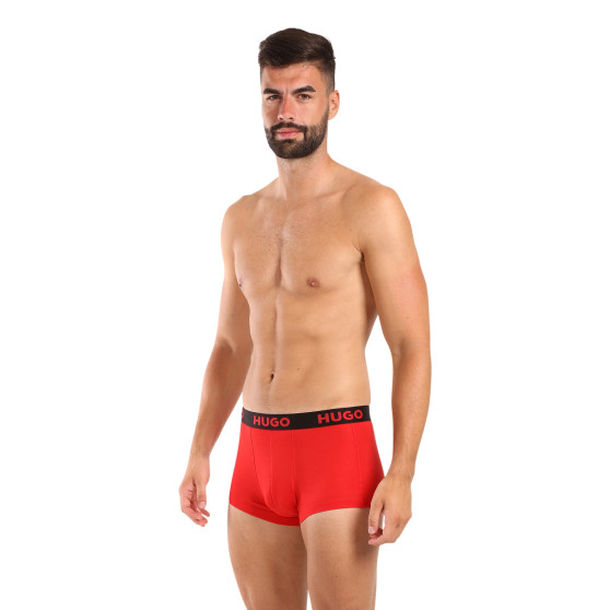 3PACK herenboxershort HUGO veelkleurig (50496723 982)