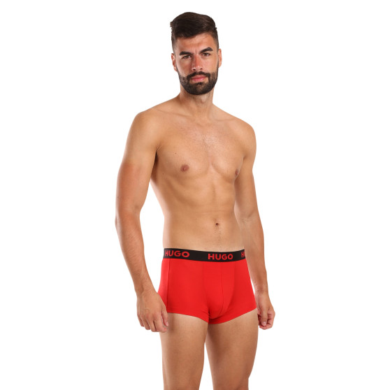 3PACK herenboxershort HUGO veelkleurig (50496723 982)