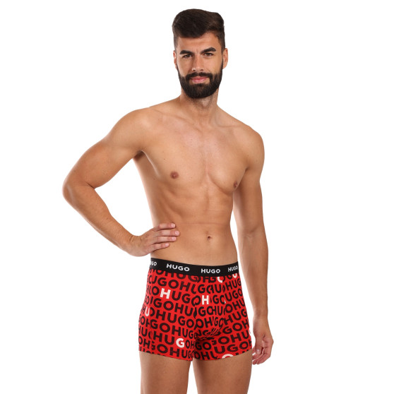 3PACK herenboxershort HUGO veelkleurig (50517887 978)