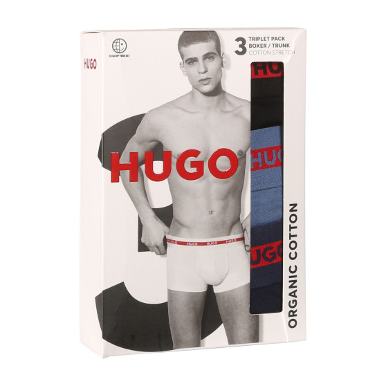 3PACK herenboxershort HUGO veelkleurig (50517883 970)