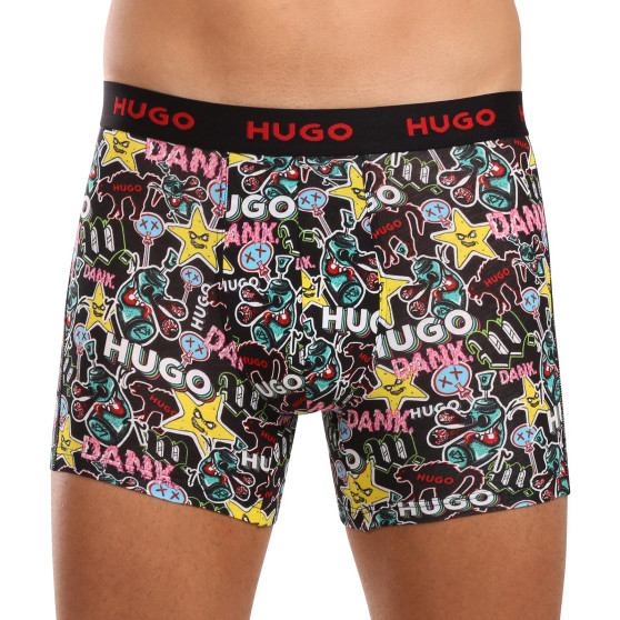 3PACK herenboxershort HUGO veelkleurig (50517887 979)