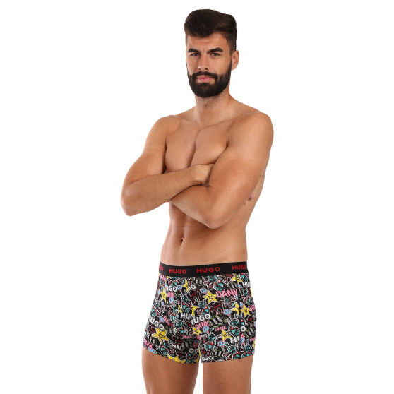 3PACK herenboxershort HUGO veelkleurig (50517887 979)